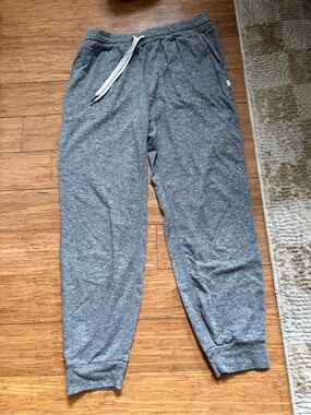 Vuori Gray Heather Jogger Track Pants